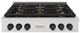 ZLINE Paramount Series 36" Satin Stainless Steel Gas Rangetop with Matte Black Accents-0