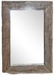 A & B Home Brown 71" Rectangle Mirror-1