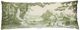 Stylecraft Beige/Green Large Lumbar Designer Pillow-0
