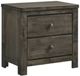American Wholesale Furniture Cassidy Dark Vintage Gray Nightstand-0