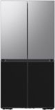 Samsung Bespoke Flex™ 18" Charcoal Glass French Door Refrigerator Bottom Panel-2