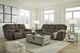 Signature Design by Ashley® Next-Gen Gaucho Espresso Manual Reclining Sofa-4