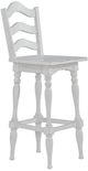 Liberty Furniture Magnolia Manor Antique White Ladderback Swivel Bar Stool-0
