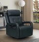 BarcaLounger® Gilbert Traci-Midnight-Blue Power Swivel Glider Recliner-1