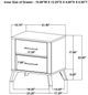 Coaster® Kaywood Natural Pine Nightstand-4