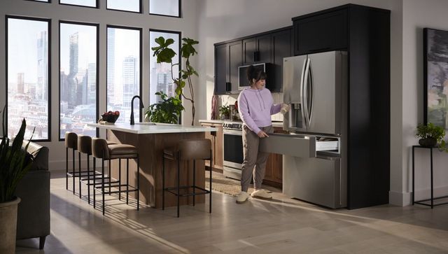 LG 2.1 Cu. Ft. PrintProof™ Stainless Steel Over The Range Microwave-10