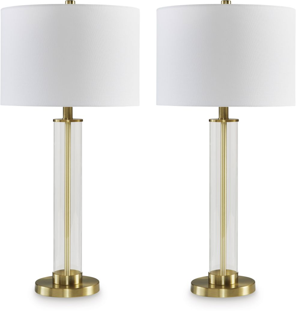 Brass glass table lamp discount