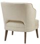 Olliix by Madison Park Cream Cody Open Back Accent Chair-3