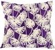 A & B Home Purple/White 18"x20" Throw Pillow-0