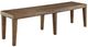 Furniture of America® Colette Rustic Oak Bench-0