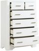 Homelegance® Hudson White Chest-3