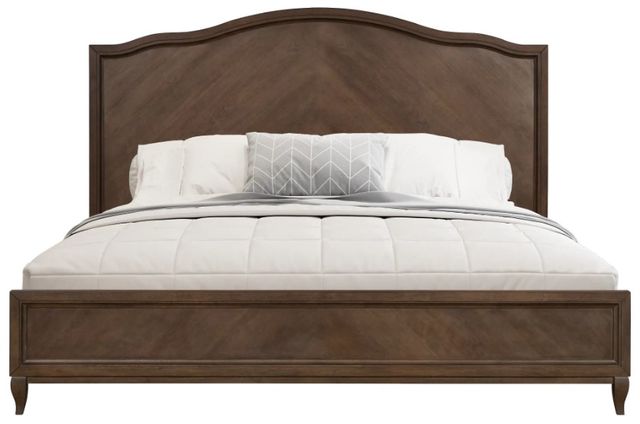 Flexsteel® Bellevue Whiskey Brown King Platform Bed-2