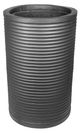 A & B Home Black Cylinder Cement Planter-0