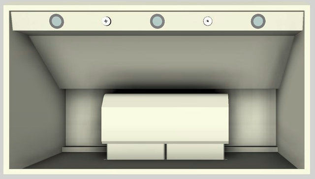 Vent-A-Hood® 48" Biscuit Wall Hood-3
