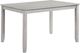 Crown Mark Henderson 5-Piece Dinette White Dining Room Set-4