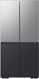 Samsung Bespoke Flex™ 18" Stainless Steel French Door Refrigerator Top Panel-1