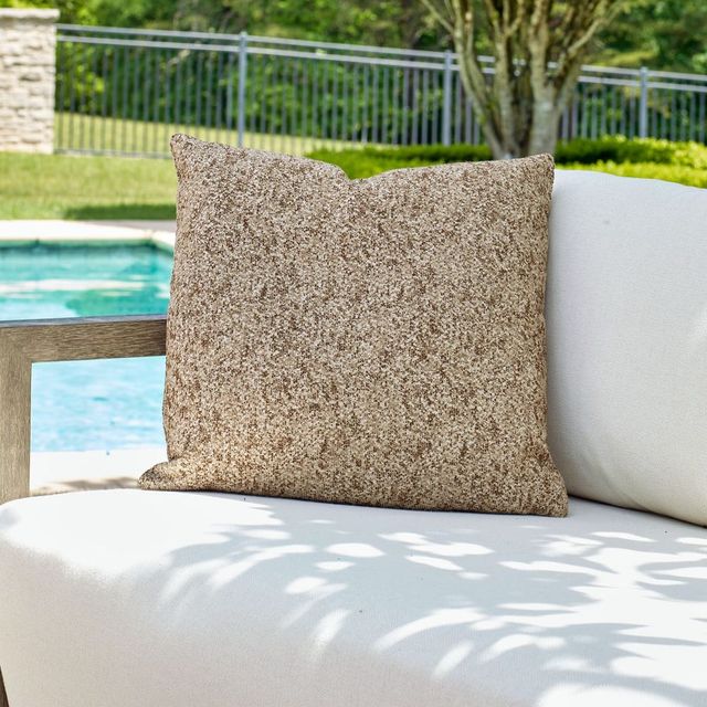 Uttermost® Alternative Amber/Taupe Polyester Indoor-Outdoor Pillow-1