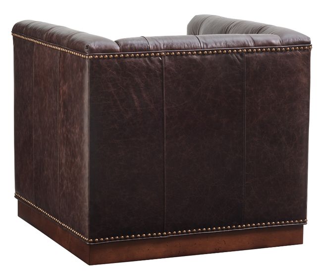 Lexington Home Customizable Silverado Umbria Leather Swivel Chair-2