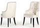VIG Furniture  A&X Larissa Black/Cream/Gold Dining Chair-1