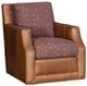 Mayo Furniture Customizable Leather and Fabric Swivel Chair-1
