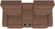 La-Z-Boy® Baron Mocha Leather Manual Wall Reclining Loveseat with Console-5
