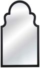 Bassett Mirror Elberta Black Lacquer Wall Mirror-0