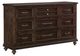 Homelegance® Cardano Driftwood Charcoal Dresser-0