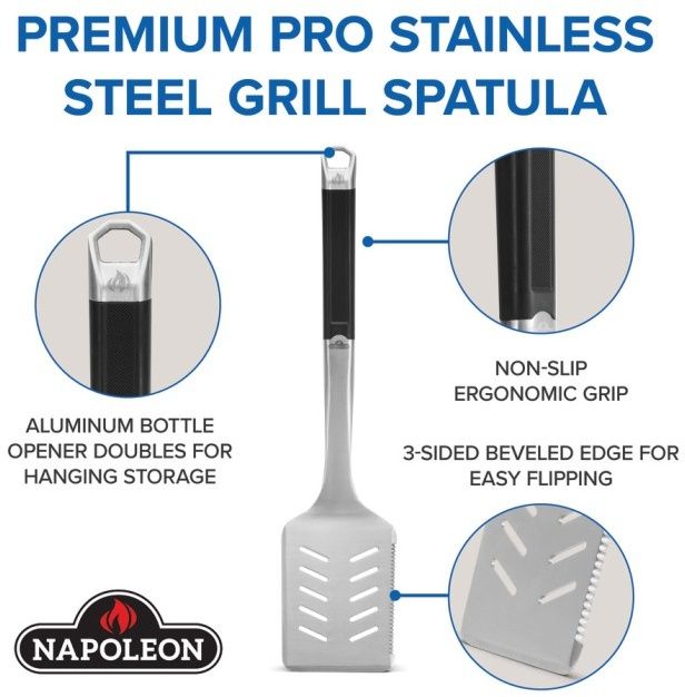 Napoleon PRO Series Premium Grill Spatula-3