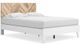 Signature Design by Ashley® Piperton 3-Piece Two-Tone Brown/White Queen Panel Platform Bed Set-1