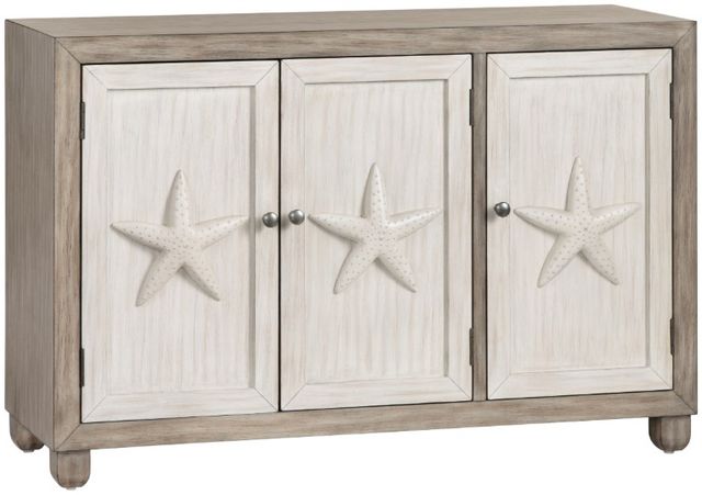 Crestview Collection Harbor Brown/White Sideboard-0
