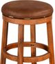 Sunny Designs™ Sedona Rustic Oak 24" Swivel Stool-3