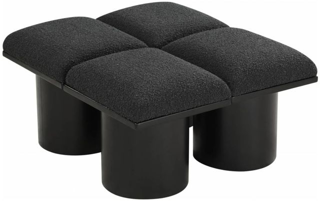 Meridian Furniture Pavilion 4-Piece Black 31" Modular Bench Set-2