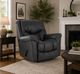 HomeStretch Touchdown Graphite Manual Recliner-1