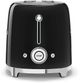 Smeg 50's Style 2 Slice Black Toaster-2
