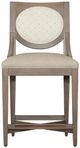 Fairfield® Customizable Pelle Provisions Rocco Leather Armless Counter Stool-1