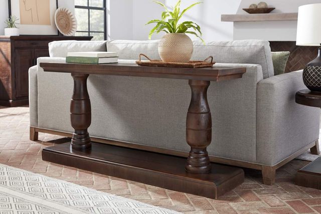 aspenhome® Hermosa Dark Brown Sofa Table-1