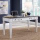 Liberty Furniture Allyson Park Charcoal/Wirebrushed White Writing Desk-1