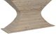 Furniture Classics Harlan Brown Console Table with Beige Base-2