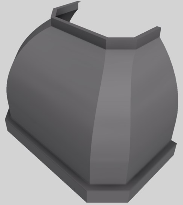 Vent-A-Hood® Designer Series 42" Gunsmoke Wall Mounted Range Hood-1