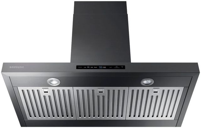 Samsung 36” Black Stainless Steel Wall Mounted Range Hood-1