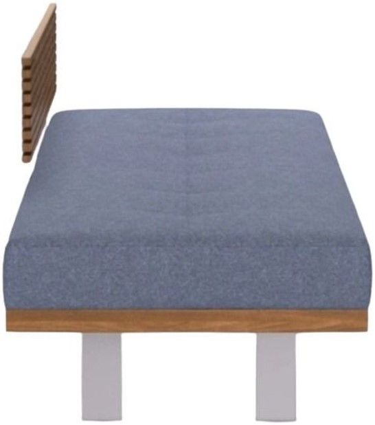 American Leather® Customizable Knox Fabric Right-Arm Facing Bench-2