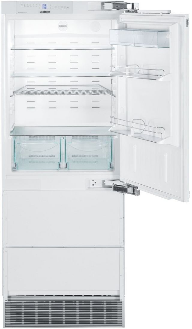 Liebherr 30 in. 14.1 Cu. Ft. Panel Ready Built-In Counter Depth Bottom Freezer Refrigerator