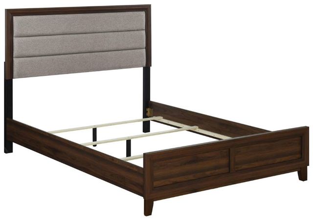 Coaster® Welsley Walnut Queen Panel Bed-1