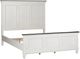 Liberty Furniture Allyson Park 4-Piece Charcoal/Wirebrushed White King Panel Bedroom Set-2