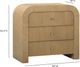 TOV Furniture Hump Natural Arched Bedside Chest-1