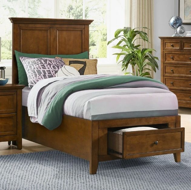 Intercon San Mateo Tuscan Youth Twin Panel Bed-1
