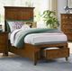 Intercon San Mateo Tuscan Youth Twin Panel Bed-1