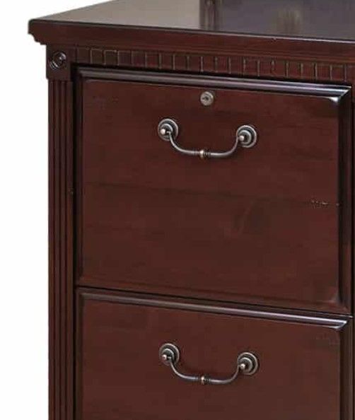 Martin Furniture Huntington Vibrant Cherry 2-Drawer File Cabinet-1