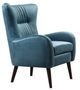Uttermost® Dax Teal Blue Accent Chair-0