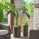 Uttermost® Volcan 2-Piece Matte Bronze Indoor-Outdoor Planter Set-1